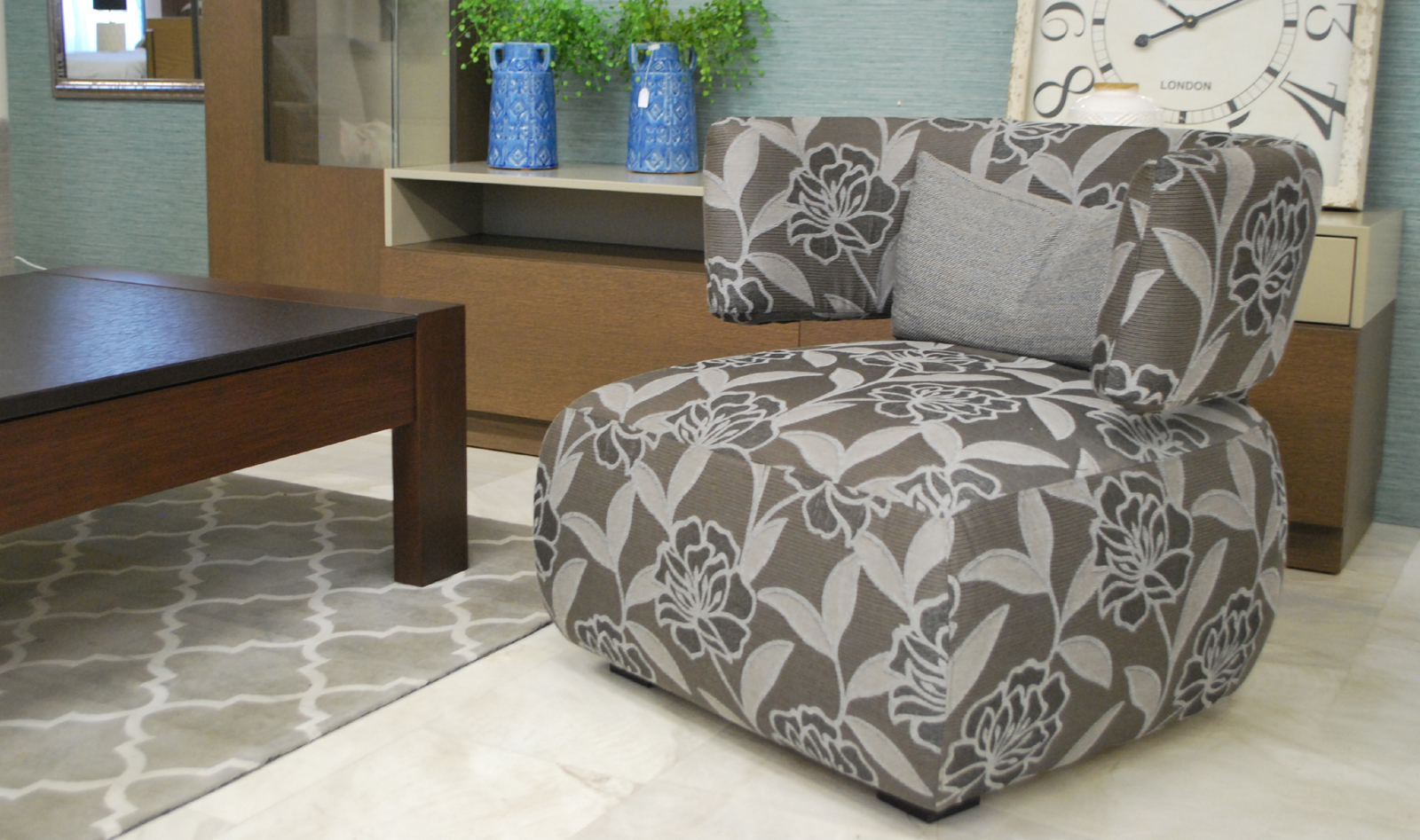 Zen πολυθρόνα γκρι