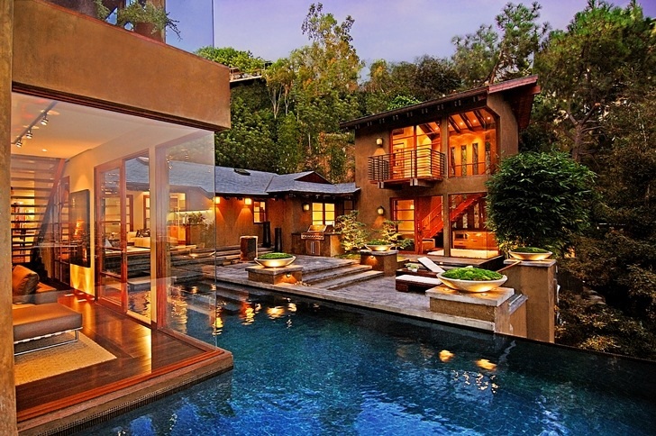 διάσημες πισίνες Calvin Harris