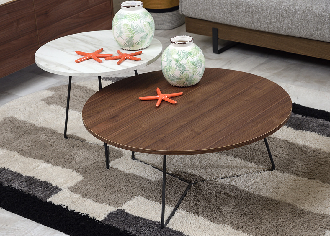 Peace-set-trapeziwn-saloniou-melamini-metallo