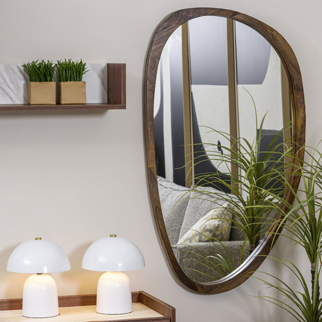 Plekto-ethnic-boho-kathreftis-ksylini-korniza