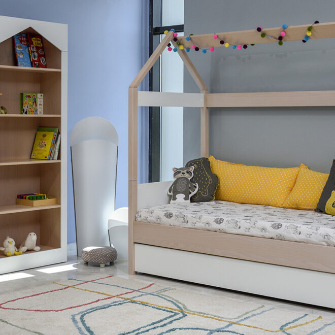 Παιδικό κρεβάτι Montessori με μηχανισμό