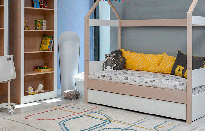 Παιδικό κρεβάτι Montessori 1